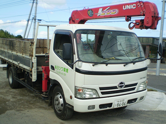 クレーン付車両